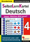 Buchcover SelbstLernKartei Deutsch 4