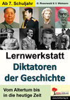 Buchcover Lernwerkstatt Diktatoren der Geschichte