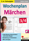 Buchcover Wochenplan Märchen / Klasse 3-4