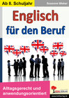 Buchcover Englisch für den Beruf