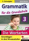 Buchcover Grammatik für die Grundschule - Die Wortarten / Klasse 3