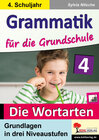 Buchcover Grammatik für die Grundschule - Die Wortarten / Klasse 4