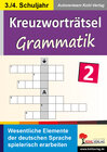 Buchcover Kreuzworträtsel Grammatik