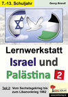 Buchcover Lernwerkstatt Israel und Palästina 2