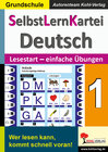 Buchcover SelbstLernKartei Deutsch 1