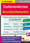 Buchcover Stationenlernen Grundrechenarten / Klasse 6