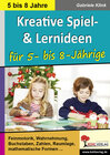 Buchcover Kreative Spiel- und Lernideen für 5- bis 8-Jährige