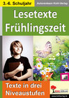 Buchcover Lesetexte zur FRÜHLINGSZEIT