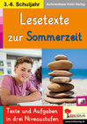 Buchcover Lesetexte SOMMERZEIT