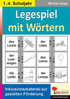 Buchcover Legespiel mit Wörtern