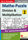 Buchcover Mathe-Puzzle ... für zwischendurch / Band 2
