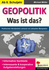 Buchcover GEOPOLITIK - Was ist das?