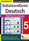 Buchcover SelbstLernKartei Deutsch 5