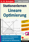 Buchcover Stationenlernen Lineare Optimierung / Klasse 9-10