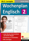 Buchcover Wochenplan Englisch 2