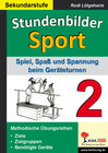 Buchcover Stundenbilder Sport für die Sekundarstufe - Band 2