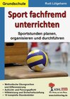 Buchcover Sport fachfremd unterrichten / Grundschule