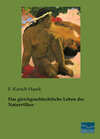 Buchcover Das gleichgeschlechtliche Leben der Naturvölker