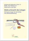 Buchcover "Matto, der Wattwurm" - Lernstufe 1 und 2: Matto erforscht die Längen