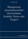 Buchcover Management unternehmerischer Universitäten