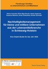 Buchcover Nachhaltigkeitsmanagement für kleine und mittlere Unternehmen aus der Lebensmittelbranche in Schleswig-Holstein