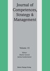 Buchcover Journal of Competences, Strategy & Management