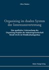 Buchcover Organizing im dualen System der Interessenvertretung