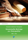 Buchcover Gesammelte Beiträge zur Osteopathie