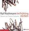 Buchcover Im Frühling sterben