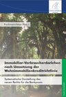 Buchcover Immobiliar-Verbraucherdarlehen nach Umsetzung der Wohnimmobilienkreditrichtlinie