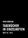 Buchcover Tagebücher in Einzelheften. Heft 10