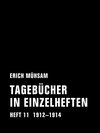 Buchcover Tagebücher in Einzelheften. Heft 11