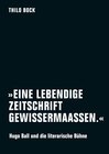 Buchcover Eine lebendige Zeitschrift gewissermaassen.
