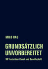 Buchcover Grundsätzlich unvorbereitet