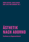 Buchcover Ästhetik nach Adorno
