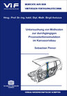 Buchcover Untersuchung von Methoden zur durchgängigen Prozesskettensimulation im Karosseriebau