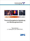 Buchcover Thermo-Energetische Gestaltung von Werkzeugmaschinen