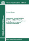 Buchcover Systematische Synthese, Variation, Simulation und Bewertung von Mehrgang- und Mehrantrieb-Systemen rein elektrischer und