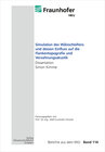 Buchcover Simulation des Wälzschleifens und dessen Einfluss auf die Flankentopografie und Verzahnungsakustik