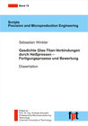 Buchcover Gasdichte Glas-Titan-Verbindungen durch Heißpressen – Fertigungsprozess und Bewertung