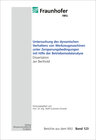 Buchcover Untersuchung des dynamischen Verhaltens von Werkzeugmaschinen unter Zerspanungsbedingungen mit Hilfe der Betriebsmodalan