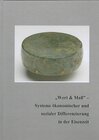 Buchcover „Wert und Maß" — Systeme ökonomischer und sozialer Differenzierung in der Eisenzeit