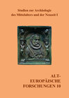 Buchcover Studien zur Archäologie des Mittelalters und der Neuzeit I