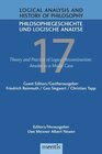 Buchcover Theory and Practice of Logical Reconstruction: Anselm as a Model Case