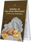 Buchcover Schlafen ist eine prima Alternative