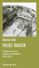 Buchcover Freies Theater
