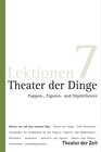 Buchcover Theater der Dinge