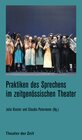 Buchcover Praktiken des Sprechens im zeitgenössischen Theater
