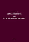 Buchcover Denkmalpflege und Geschichtsphilosophie