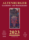 Buchcover Altenburger Geschichts- und Hauskalender 2023